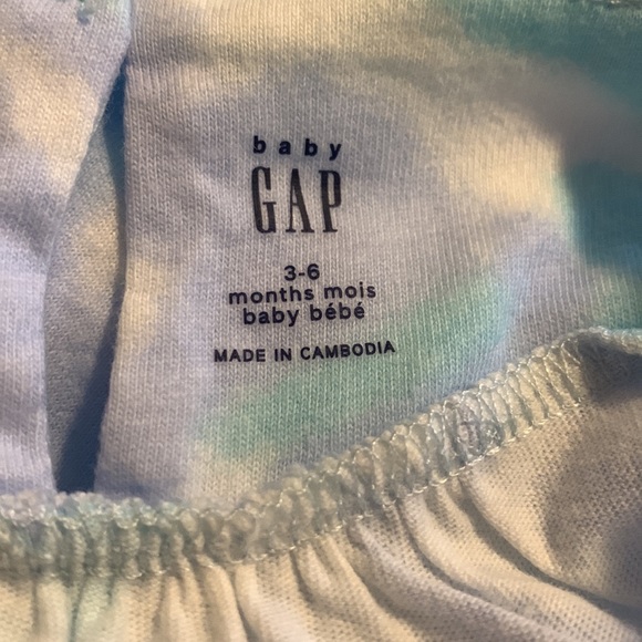 Baby Ruffle Tie-Dye Shorty One-Piece - Picture 3 of 5